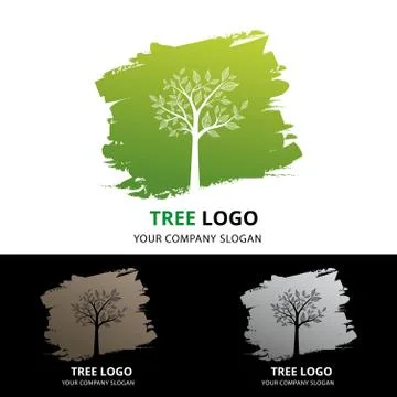 Logo of tree Stock Illustration