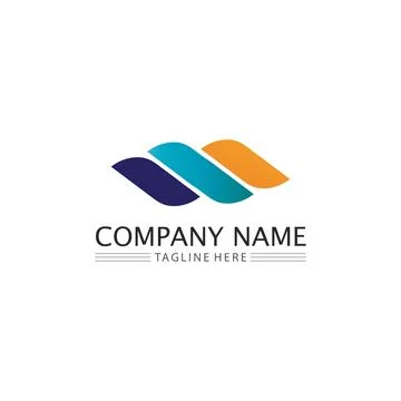 Logo type vector design business, company, identity, style icon logo creative Stock Illustration