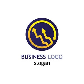 Logo type vector design business, company, identity, style icon logo creative Illustrazione stock