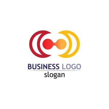 Logo type vector design business, company, identity, style icon logo creative Stock Illustration