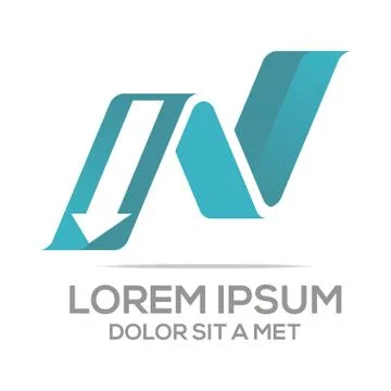 Logo Vector Arrow Design Stock Illustration