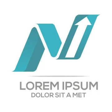 Logo Vector Arrow Design Stock Illustration