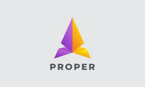 Logo vector arrow style minimalist concept art style design branding iconic Illustrazione stock