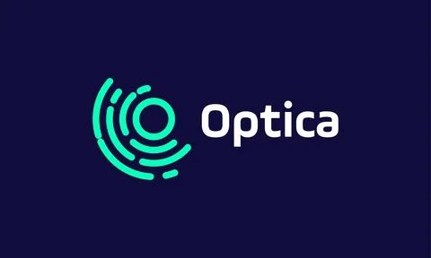 Logo vector circle line rounded concept power touch click branding stylish .. Stock Illustration