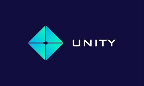 Logo vector diamond square concept minimalist logotype innovation element b.. Stock Illustration