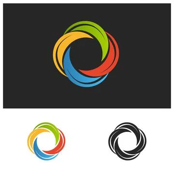 Logo. Vector. Funnel. Stock Illustration