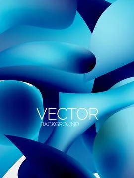 Logo with vector graphics on electric blue background with Azure font Stockillustratie