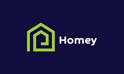 Logo vector house minimalist concept property residence architecture buildi.. Stock Illustration