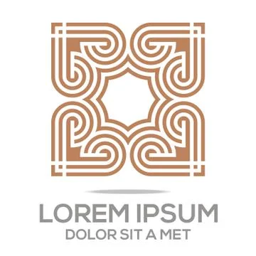 Logo Vector Infinity Love Couple Stock Illustration