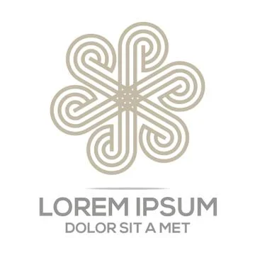 Logo Vector Infinity Love Couple Stock Illustration