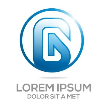 Logo vector Letter A Alphabet Stock-Illustration