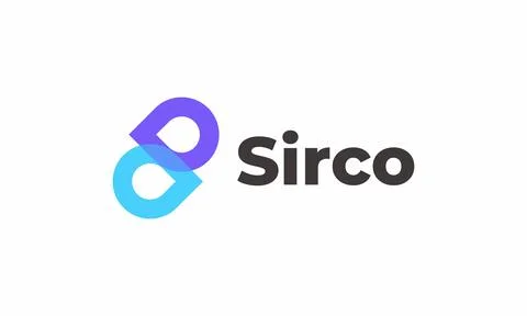 Logo vector minimalist concept network electricity technology connectivity Stock Illustration