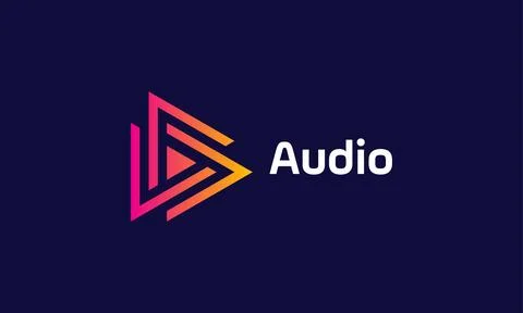 Logo vector play button arrow concept symbol icon player digital start stop.. Stock Illustration