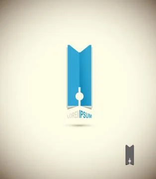 Logo vector real estate. The concept of business. Skyscraper abstract icon. S 库存插图