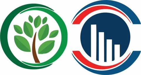 Logo vector sample for deigns project Stock Illustration