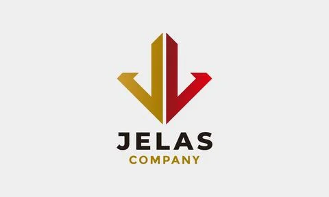 Logo vector simple arrow design Stock Illustration