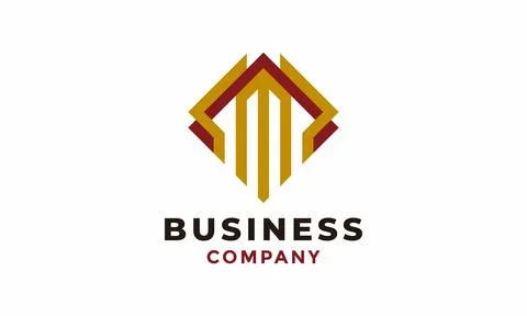 Logo vector simple design and minimalis Illustrazione stock