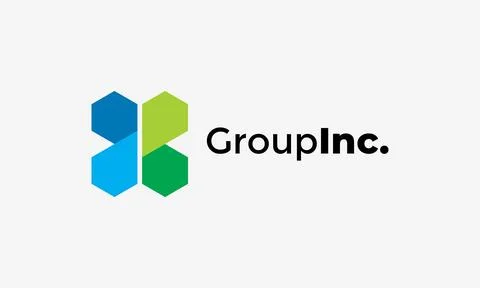 Logo vector teamwork icon symbolist cooperation connection link together co.. Stock Illustration