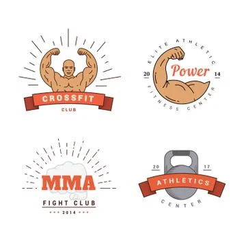 Logo in vintage style Stock Illustration
