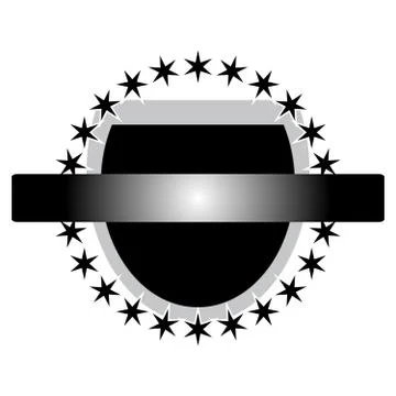 Logo on white background Stock Illustration