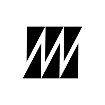 A logo on white 스톡 일러스트