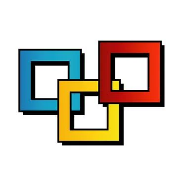 Logo for window treatment Stock Illustration