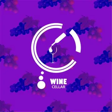 Logo Wine Cellar Stock Illustration