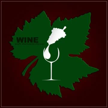 Logo wine Stock Illustration