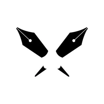 Logo of writers Stock Illustration