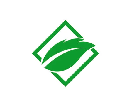 Logos of green Tree leaf ecology Stock Illustration