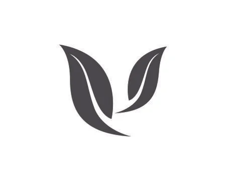 Logos of green Tree leaf ecology Illustrazione stock