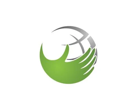 Logos of green Tree leaf ecology nature element vector icon Illustrazione stock