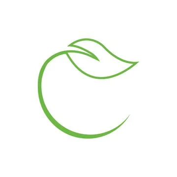 Logos of green Tree leaf ecology nature element vector Illustrazione stock