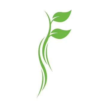 Logos of green Tree leaf ecology nature element vector Stock Illustration