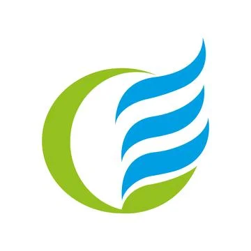 Logos green tree leaf ecology vector Vector of planet and leaf logo Design Stock Illustration