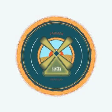 Logotype for Baker Stock Illustration