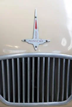 Logotype of the Bond Minicar Mark C, Sharp s Commercials Ltd, 1955 Logotyp... Stock Photos