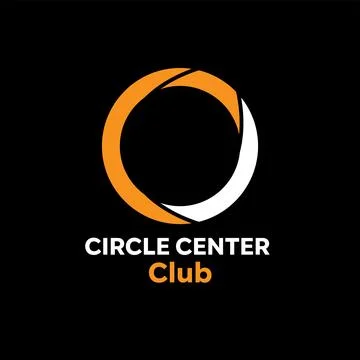 Logotype with C letter Stock Illustration