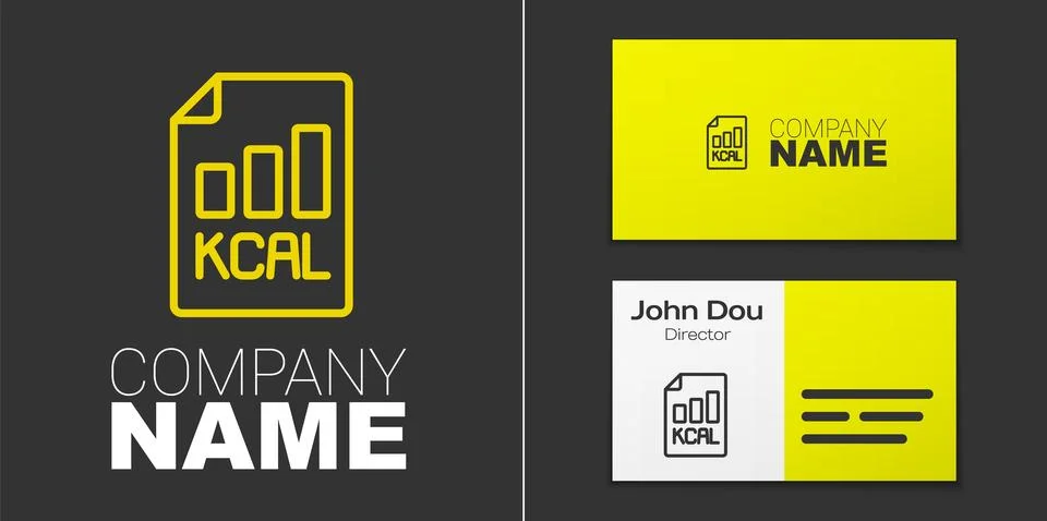Logotype line Diet plan icon isolated on isolated on grey background. Conce.. Stock Illustration