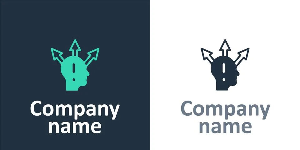 Logotype Project team base icon isolated on white background. Business analysis Stock Illustration