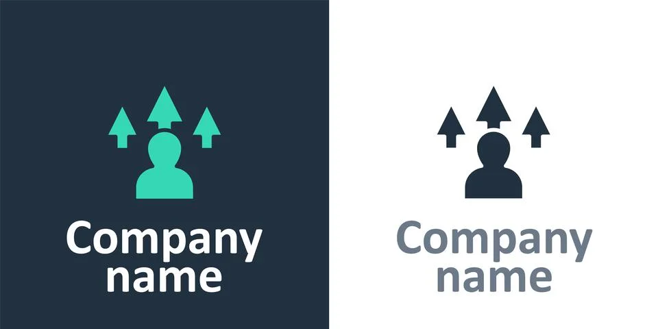 Logotype Web design and front end development icon isolated on white background Stock Illustration