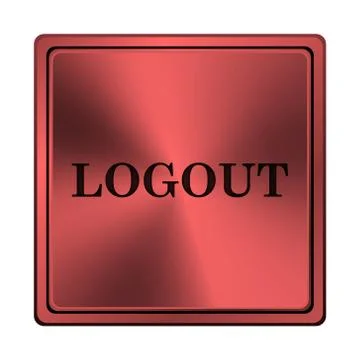 Logout icon Stock Illustration