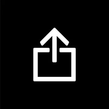 Logout icon for simple flat style ui design Stock Illustration