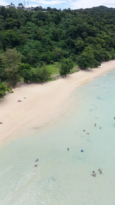 Loh Moo Dee Beach Stock Footage 345011739