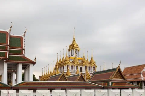 Loha Prasat temple Stock Photos