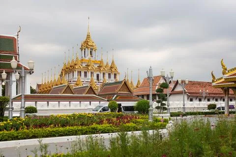 Loha Prasat temple Stock Photos
