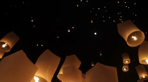 Loi krathong Stock Footage 942890