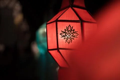 Loi Krathong Lantern Stock Photos