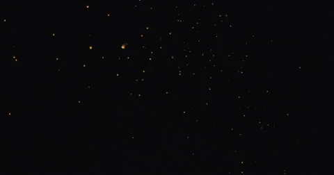 Loi Krathong Lanterns Stock-Footage 34194622