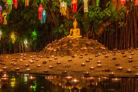 Loi Krathong lanterns Stock Photos